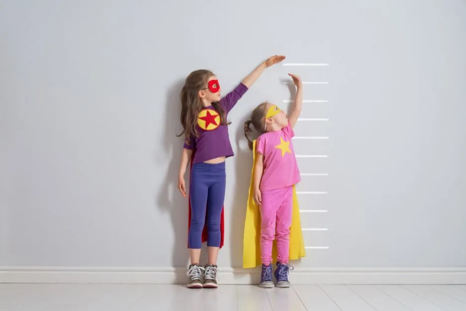 ¿Cuándo preocuparse por la altura de un niño? 1 altura de un niño