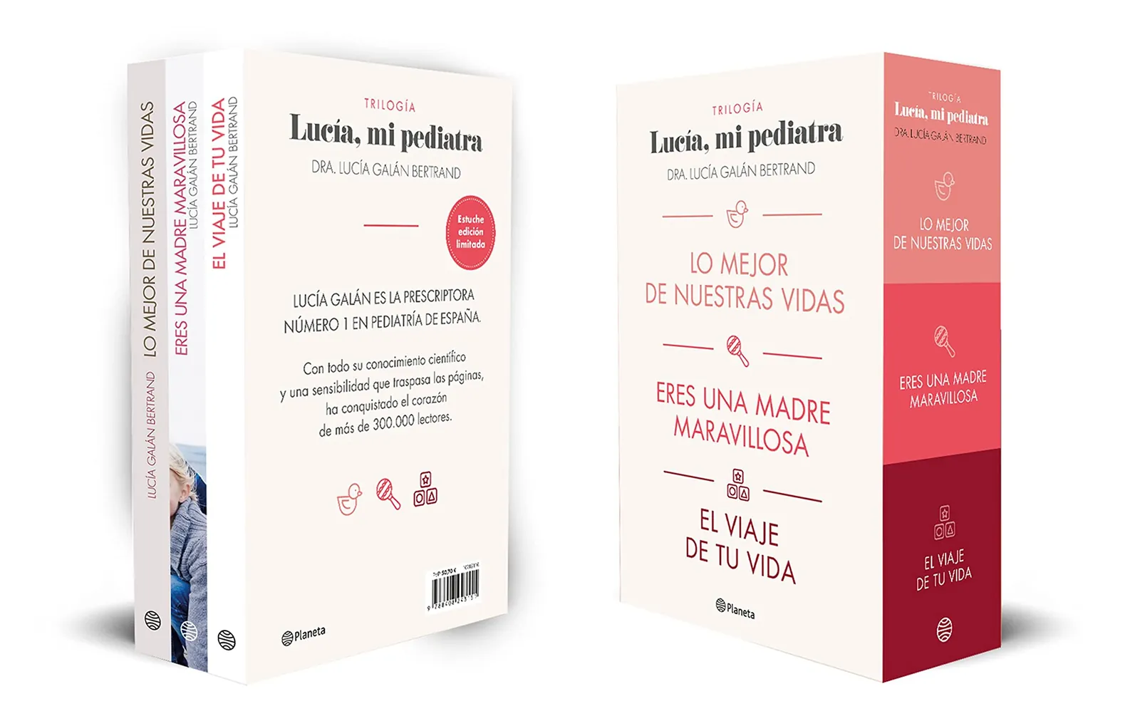 11 Libros de Lucía mi pediatra 11 Estuche Trilogía de Lucía mi pediatra Lo mejor de nuestras vidas, Eres una madre maravillosa y El viaje de tu vida
