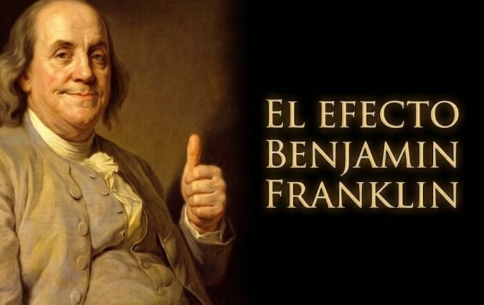 Efecto Benjamin Franklin Neurita psicologia curiosidades